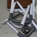 Bed Rails for Elderly Adults Safety with Foldable Side Table, ASTM Approved Adjustable Bed Assist Rail for Seniors, Non-Slip Handle, Storage Pocket, Fits Twin/Full/Queen/King