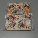 XCHI Fall Pumpkin Football Color Malpe Leaves Dish Towels 18x26 Inch Hand Kitchen Towels Dishcloth Home Decorations Set of 2