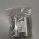 Stainless Steel 304 Hose Barb Fitting Union 1-1/4" Barbed x 1-1/4" Barbed Splicer Mender Coupler with Hose Clamp. 2.76" Length Thicken (Pack of 2)