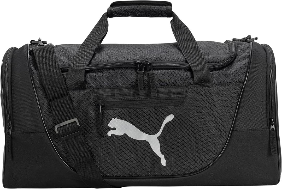 PUMA Evercat Contender Duffel Bag (One Size, Black)