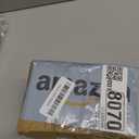 1 Pcs 50ml/1.7oz Glass Perfume Spray Bottles with Gold Lid Empty Square Fine Mist Sprayer Refillable Atomizer Pump Bottle for Water Toner Essential Oils