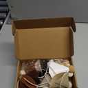 12 Pack Mini Party Hats for Stuffed Animals, Brown Mini Hats with Pom Poms for Dolls Dog Birthday Party Hats for Dog Cat Pet Birthday Decoration Boho Autumn DesignDecorations