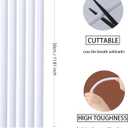 2 x YAOSHENG White Plastic Cake Dowel Rods for Tiered Cake Construction and Stacking Supporting Cake Round Dowels Straws with 0.47 Inch Diameter  (0.47 *11.81(5 PCS))