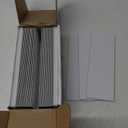 30-Sheet White Subway Tiles Peel and Stick Backsplash, 4"x12" Stone Composite Premium Backsplash Tile for Kitchen, Bathroom, Fireplace