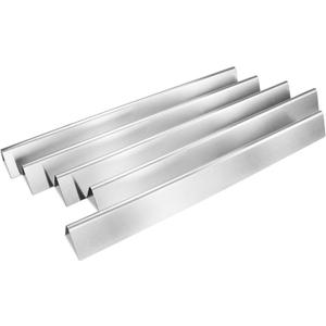 Uniflasy 7540 Flavorizer Bars 16 GA for Weber Genesis 300 Series E310 E320 S310 S320 EP/CEP 310 & 320 24.5 Inch Cas Grill (with Side Control Panel), Stainless Steel Heat Plates for Weber 7539