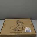 Serving Tray Black Large Food Tray Breakfast Tray Wood Butler Tray with Handle 17.77 x 13.72 x 1.78