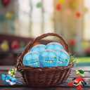 3 x Anditoy 6 Pack Prefilled Easter Eggs with Ocean Animal Building Blocks Toys Inside for Kids Boys Girls Teens Easter Basket Stuffers Gifts