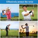 Flush Daddy Pro Golf Wrist, Golf Wrist Training Aid & Wrist Trainer Pro Golf, Final Putt Wrist Trainer, Professional Golf Swing Trainers for Stroke Improvement