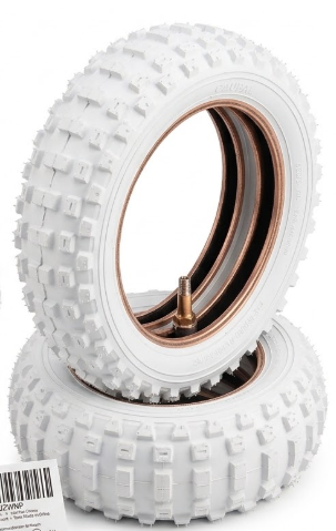 2 Sets) 14"Bike Replacement Tires and Inner Tubes for MTB, BMX, Kids Bike - Compatible with RoyalBaby, Joystar, Dynacraft and More - Made from Premium Butyl Rubber, Style: 14"x2.125 White