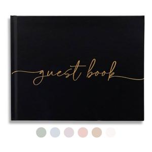 Lamare Wedding Guest Book – Polaroid Guest Book for Wedding Reception, Baby Shower, Birthday, Bridal Shower and Special Event Guestbook – A Stylish Sign in Book for Party - Blank Page
