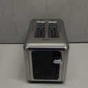 WHALL Touch Screen Toaster 2 Slice,Stainless Steel Digital Timer Toasters,6 Bread Types & 6 Shade Settings,Smart Extra Wide Slots Toaster With Bagel,Cancel,Defrost Functions (silver)