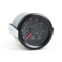 Dyno Racing 2" 52mm Mechanical Oil Press Gauge 0-10 Bar/0-150PSI Oil Pressure 12V Press Gauge Yellow Light Car Meter NPT1/8