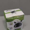 Balloon Pump Electric, Portable Balloons Inflator Air Pump Dual Nozzle, 110V Small Electric Balloons Blower Machine Corded, 600W for Latex Foil Balloon Arch Garland Party Decorations Supplies (Light Purple)