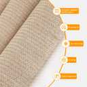 HOMEDEMO Outdoor Roller Shades for Patio, 5'W x 8' H Roll up Shade for Outside, Sun Roller Shade Cloth Roll Blinds Cordless Waterproof for Porch Gazebo Pergola Balcony Backyard Khaki