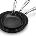 Imarku Nonstick Frying Pan Skillets, 8/10/12 Inch Omelette Pan with Stay Cool Handle, Healthy Cooking Frying Pan, Free of PFAS PFOA PTEE, Oven/Dishwasher Safe, Compatible with All Cooktops