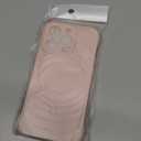 GUNPRIO Case for iPhone 14 Pro, Thin Slim Stylish Ripple Pattern Design, iPhone 14 Pro Protective Cover 6.1 inch, Pink