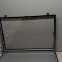 Card Display Case Large Aluminum 34" L x 22" W, Lockable Trading Card Display with Handle, 3" H Portable Trade Show Display Case for Sports Card/TCG/Jewelry Collection, Black