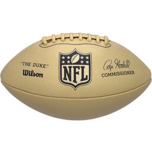 Wilson NFL Authentic Footballs - The Duke (Official, Gold)