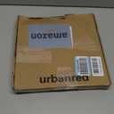 UrbanRed Flexible Bendable Ceiling Curtain Track, 16.4 ft (5 m), Mount for Rail with Curtain Tracks System, Room Divider, Curtains Rod, RV Ceiling Track for Curtains, White