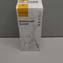 ONCE FOR ALL Safe Mandoline Slicer 5 in 1 Vegetable Chopper Food Potato Cutter, Strips Julienne Dicer Adjustable Thickness 0.1-8 mm Kitchen Chopping Artifact Fast Meal Prep (Gray)