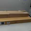SUNOFF Cordless No Drill Blackout Cellular Shades, 34" W x 64" H, White