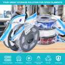 20PCS 3D Printer Filament Vacuum Storage Bags, 3D Printing Filament Spools Storage Set with Desiccants, Perfect for 3D Filament Spool Storage or Using After Filament Dryer Box