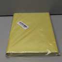 Harvopu Compatible for iPad 11th 10th Generation Case with Keyboard, Folio Cover with Pencil Holder, Multi-Touch Trackpad, 7 Color Backlit, Detachable Keyboard for iPad (A16) 11th/10th Gen (Yellow)