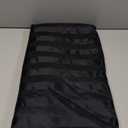 Satin Bedding Silk Collection Two Tone Pillowcase Polyester, Size - Queen, Black
