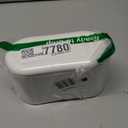 SUBEKYU Mini Can with Lid,Small Desk Can,Countertop Mini Garbage Cans,Tiny Waste Basket,White with 3 Roll Bags