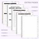 2026 Planner, Weekly and Monthly Calendar Academic Planning Book, Jan 2026 - Dec 2026, Agenda Calendar Planner for Office Supplies and Desk Accessories - A5 (6.3" x 8.5") (Butterflies)