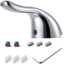 Enhon Lever Handle Kit and Handle Screw Kit, Compatible with American Standard M962160-0020A/030126-0070A, for Single-Handle Pressure Balance Tub and Shower(Polished Chrome)