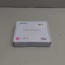 USB-C Superdrive External DVD/CD Reader and DVD/CD Burner for Apple-MacBook Air/Pro/iMac/Mini/MacBook Pro/ASUS/ASUS/DELL Latitude with USB-C Port Plug and Play(Silver)