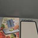 Titanium Cutting Boards for Kitchen, 2 in 1 Non Toxic Cutting Board, Food-Grade Double Sided Pure Titanium & Wheat Straw PP Chopping Board for Meat/Vegetables, Dishwasher Safe Large 16.311-1 PC