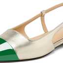 Mettesally Women's Pointed Toe Ballet Flat Shoes Cap Toe Classic Ballet Flats Walking Shoes Casual Formal Slip-On Flat Dress Shoes
, Size 8