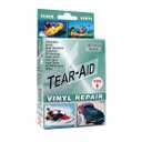 TEAR-AID Vinyl Repair Kit, Type B Clear Patch for Vinyl and Vinyl-Coated Materials, Works on Vinyl Tents, Awnings, Air Matresses, Pool Liners & More, Green Box, 2 Pack