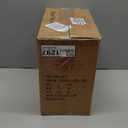 zeyu Modern Hanging Pendant Lights 2 Pack, Kitchen Pendant Lighting with Clear Glass Shade, Black and Gold Finish, ZG33M1L-2 BK+BG (4.7 Inch | 2 Pack)