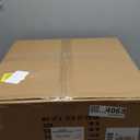 Gold Fandelier Ceiling Fans with Lights, 20" Gold Crystal Chandelier Ceiling Fan with Light Remote Control, Caged Mid Century with 6 Speeds for Bedroom, Living Room, Nursery