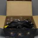 LED Outdoor String Lights 100FT, Waterproof Patio Lights with 52 (50+2 Spare ST38 Shatterproof Replaceable Bulbs), Connectable Dimmable Outside Hanging Light for Porch Garden Deck Bistro Backyard