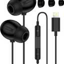 Wired Earphones for iPhone Headphones with Lightning Connector, [Apple MFi Certified] Wired Earbuds Lightning Noise Cancelling Apple Ear Buds Corded for iPhone 14/14Pro Max/13/13Pro/12/12 Pro/11/XR/8 (Black)