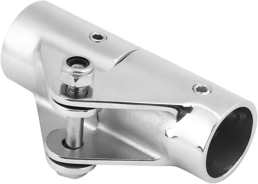 20mm/22mm/25mm /32mm Marine Boat 316 Stainless Steel Folding Swivel Coupling Tube Pipe Connector Fitting Boat Hardware Boat Pipe Connector