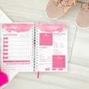 CBJ Well Journal, A 12-Week Food and Exercise Journal for Women by Coaching by Jennifer - Health Tracker and Goal Planner to Log Weight, Diet, Exercise, Body Measurement, Mindfulness, and Wellness