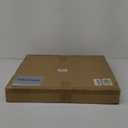 Wooden Free Standing Dog Gate with Door Walk Through, 30 inch 4 Panels Pet Gate for Dogs with 2 Support, Folding Dog Gate Indoor for Stairs, Doorways, Living Room (Brown, 4 Panel - 30")