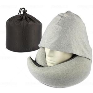 Travel Neck Pillow for Airplanes, Plus Memory Foam Pillows for Neck Support, Best Turtle Pillow for Adult Traveling Sleeping Flight Pillow Cool for Women Long Haul Flights Almohada De Viaje-XS