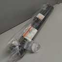 Reinforced 85" Wide Retractable Baby Gates Extra Wide Retractable Dog Gate with Support Rods  Prevent Crawling Under, Indoor Wide Baby Gate Outdoor Retractable Gate, Puppy Gates for The House, Black