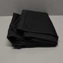 JJRING Extra Large Dacron Waterproof Light Weight Art Portfolio Tote Bag, 37'' x 49'' for 36'' x 48'' Black Carrying Storage Case For Poster, Sketching, and Drawing