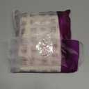 Jinchan Linen Pinch Pleated Kitchen Curtains 30 Inch 2 Panels, Natural Linen Tier Curtains Back Tab Farmhouse Cafe, Light Filtering Small Window Drapes for Bathroom Laundry Room Beige