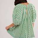 Pdxnyxx Y2k Shorts Romper Tie Front Casual Maternity V Neck Vacation Cute Puff Sleeve Summer Tshirt Rompers (Green, Small)