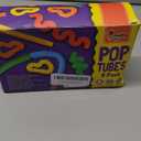 Nutty Toys Pop Tubes - Large 8-Pack Sensory Toys - Creative STEM Learning for Kids & Toddlers - Connect & Pop! Top ADHD Autism Fidget 2026, Best Boy & Girl Easter Basket Stuffers Gifts Idea