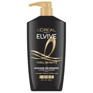 L'Oreal Paris Elvive Total Repair 5 Repairing Conditioner for Damaged Hair Conditioner with Protein and Ceramide for Strong Silky Shiny Healthy Renewed Hair 28 Fl Oz