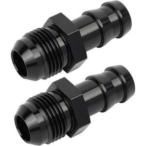 EVIL ENERGY 10AN Male to 5/8" Barb Push on Fitting Adapter Aluminum 2PCS